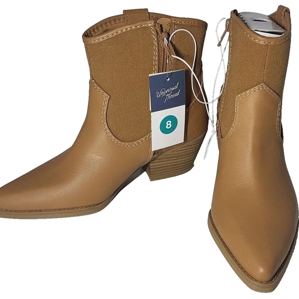 Universal Thread Camel Ankle Booties